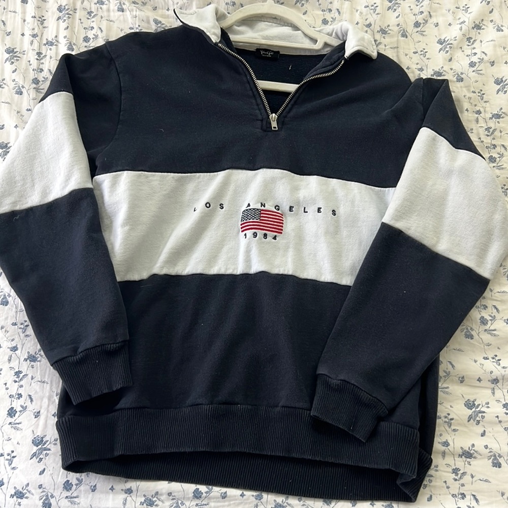 brandy melville quarter zip